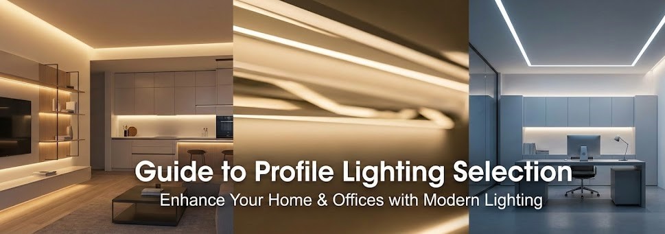 Profile Light Example Profile Lighting Guide: Choose the Right LED Lighting for Home and Offices